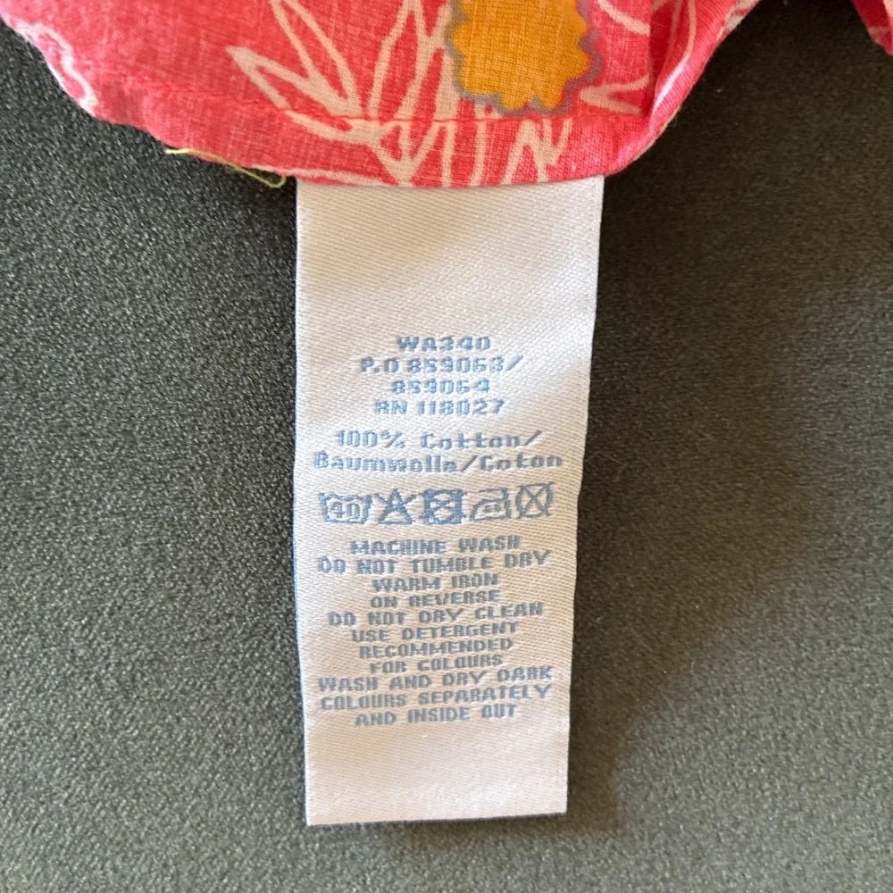 Biden ditzy floral cotton sleeveless top 8 M - Picture 7 of 8